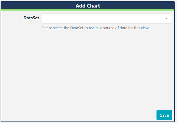 Chart Widget Add Form